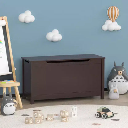 Contenitore per giochi per bambini con coperchio a cerniera di sicurezza, dai 2 anni in su, montaggio rapido