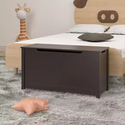 Contenitore per giochi per bambini con coperchio a cerniera di sicurezza, dai 2 anni in su, montaggio rapido